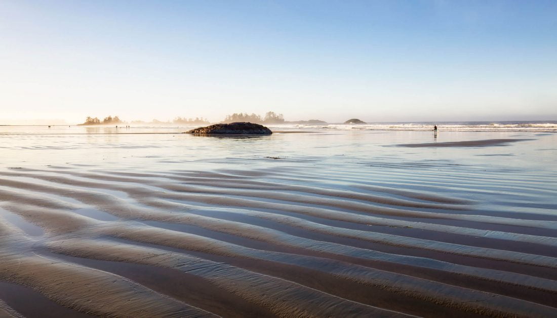 Tofino beach view Pacific Rim