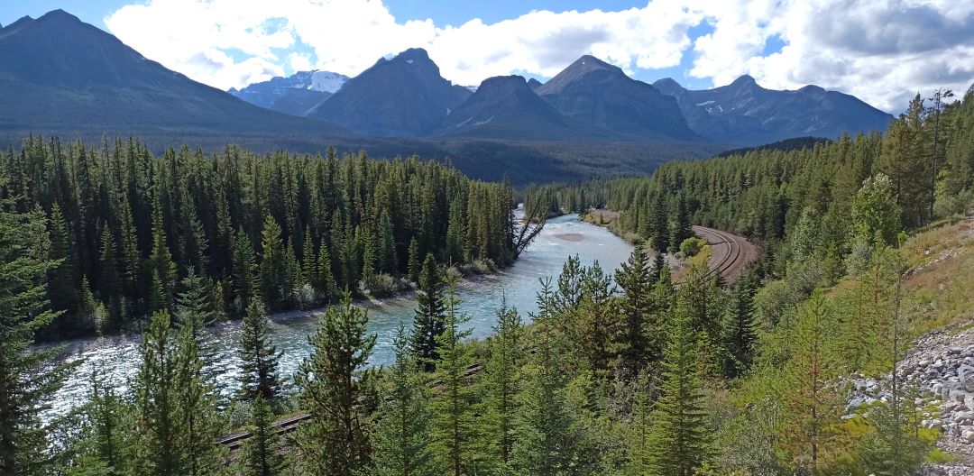 Banff National Park scenery Fairmont Hot Springs