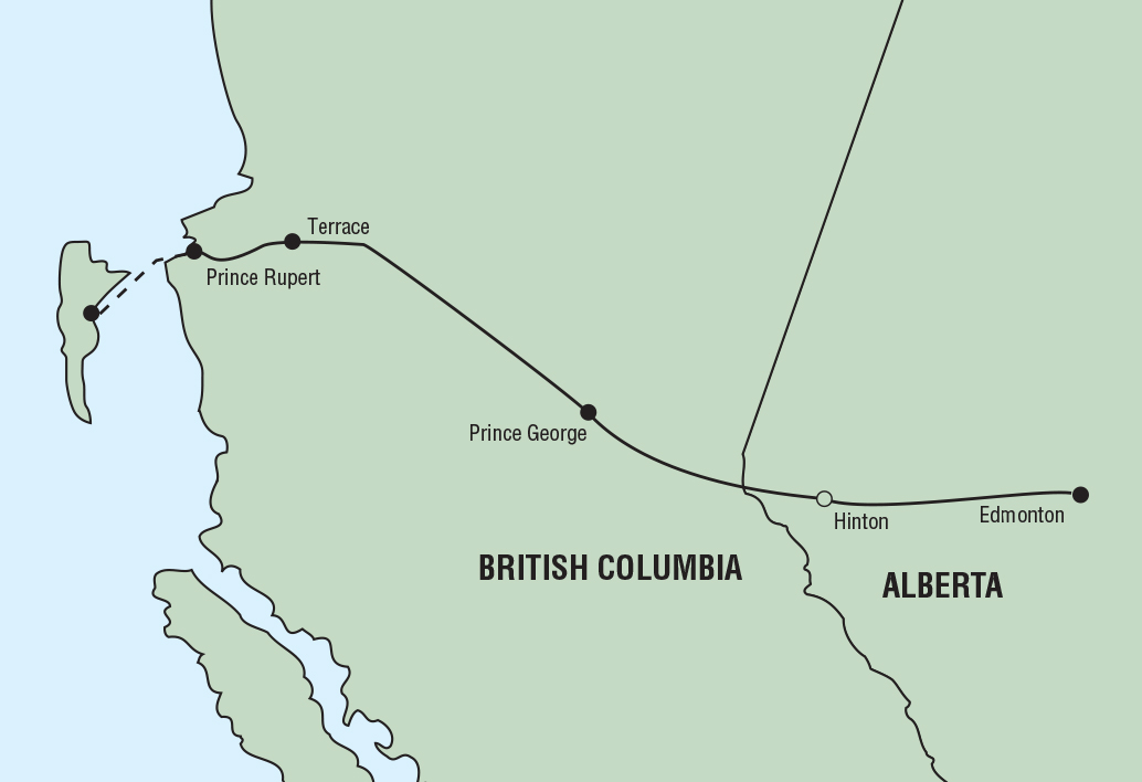 Haida Gwaii Tour Map Haida Gwaii Tour Map